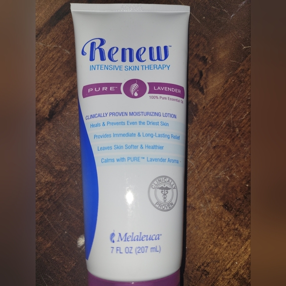 Melaleuca Renew Intensive Skin Theray Pure Lavender - 7oz Tube Unopened - Picture 2 of 5